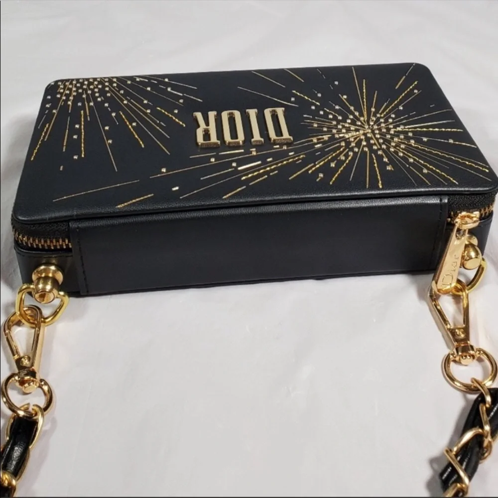 Dior Black and Gold Wallet